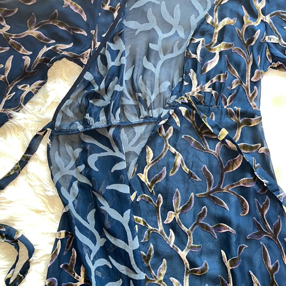 NWOT Show Me Your Mumu Anita Wrap Kimono ~ in The Vinings Burn Out - Picture 6 of 13